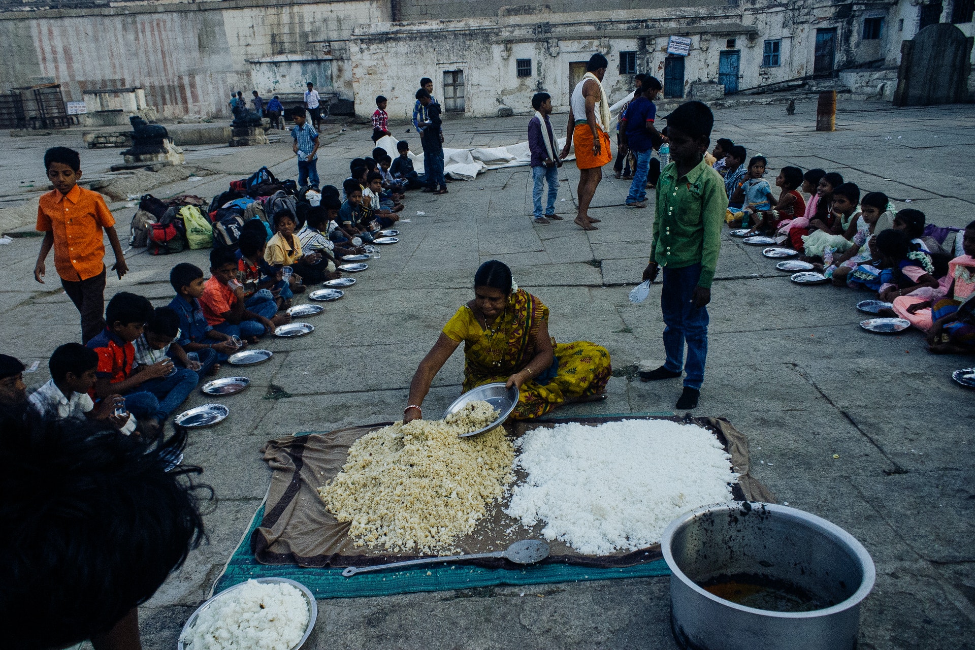 Community members actively involved in a project